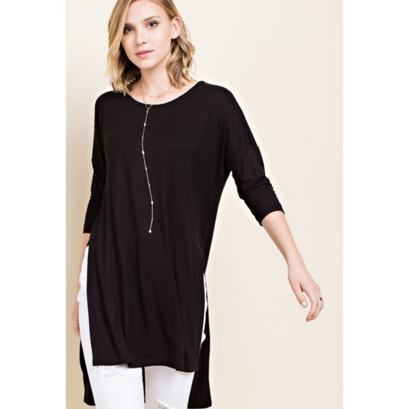 CLOSET CLEAR OUT!!🆕🌿SIDE SLIT TUNIC 🌿 - Picture 1 of 5